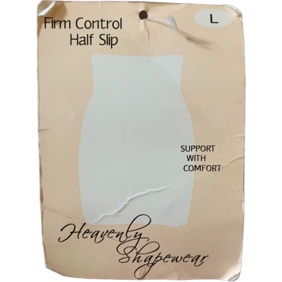 Heavenly Shapewear Full Control Half Slip Size Large - Picture 3 of 6